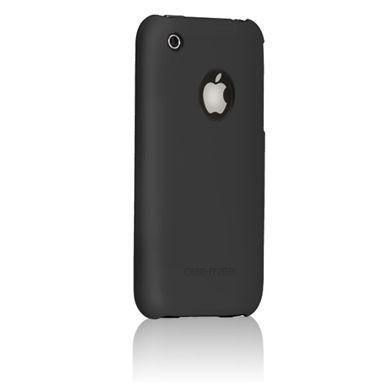 Case-Mate - iPhone 3G Barely There - Black (Rubber)