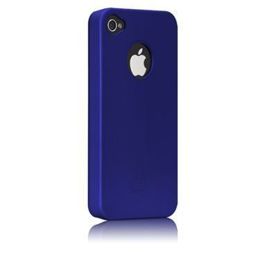 Case-Mate - iPhone 4 Barely There - Blue (Rubber)