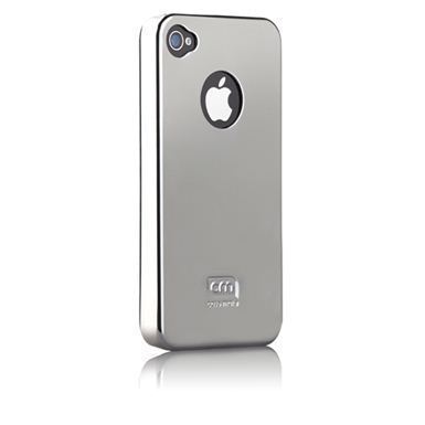 Case-Mate - iPhone 4 Barely There - Metallic Silver